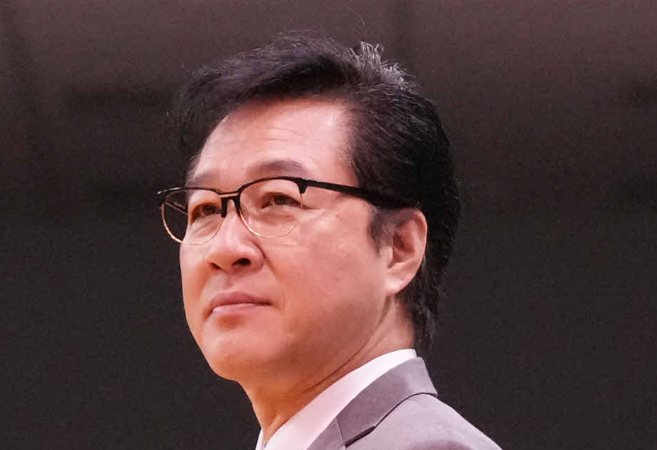 川合俊一会長（2024年撮影）
