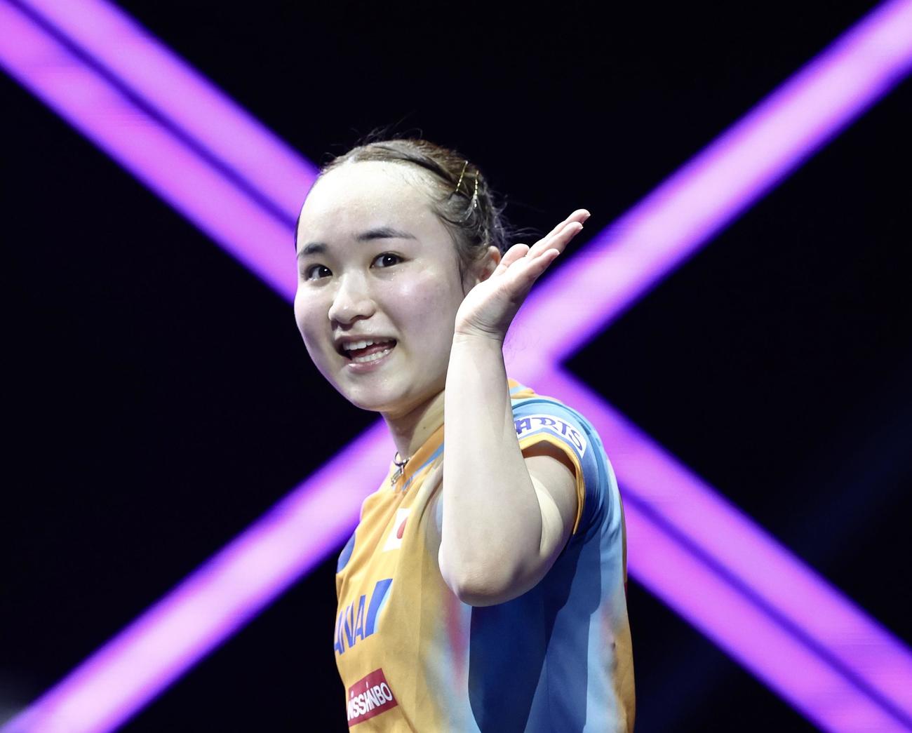 伊藤美誠（2025年8月7日撮影）