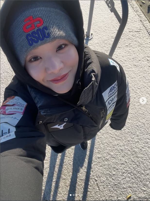 吉田知那美選手のインスタグラムから