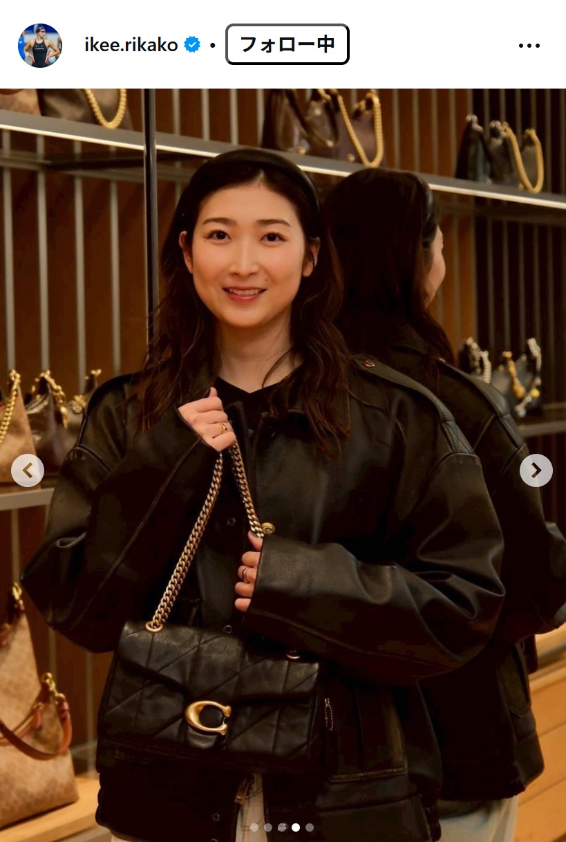 池江璃花子のインスタグラムから