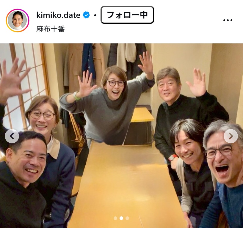 伊達公子さんのインスタグラムから