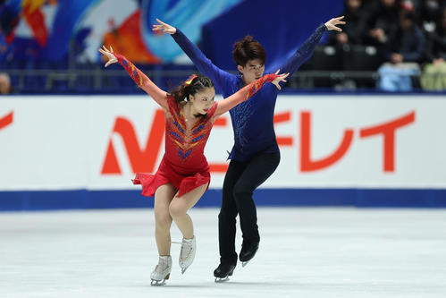 フィギュア】アイスダンスは吉田唄菜、森田真沙也組が初五輪切符つかむ