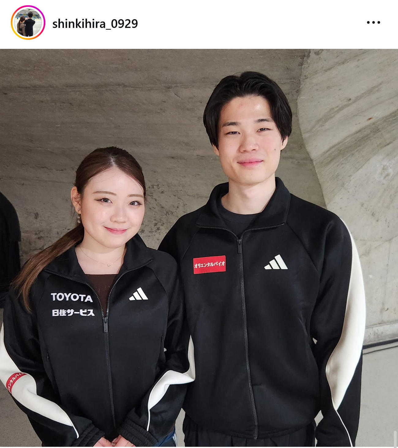 「りかしん」のマネジャーアカウントのインスタグラムから