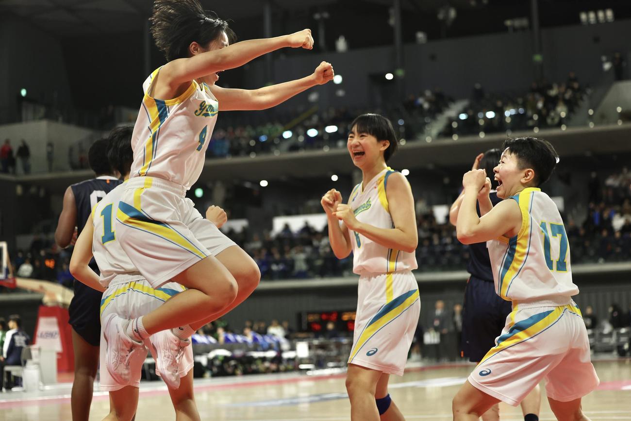 札幌山の手対日本航空　日本航空に勝利する札幌山の手（撮影・河田真司）