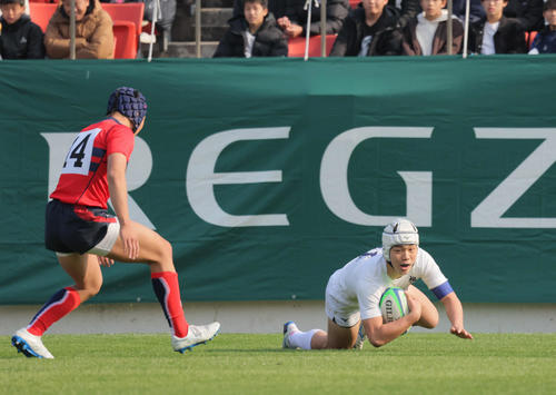 高校ラグビー】桐蔭学園が常翔学園下し3連覇へ好発進 2トライの堂薗