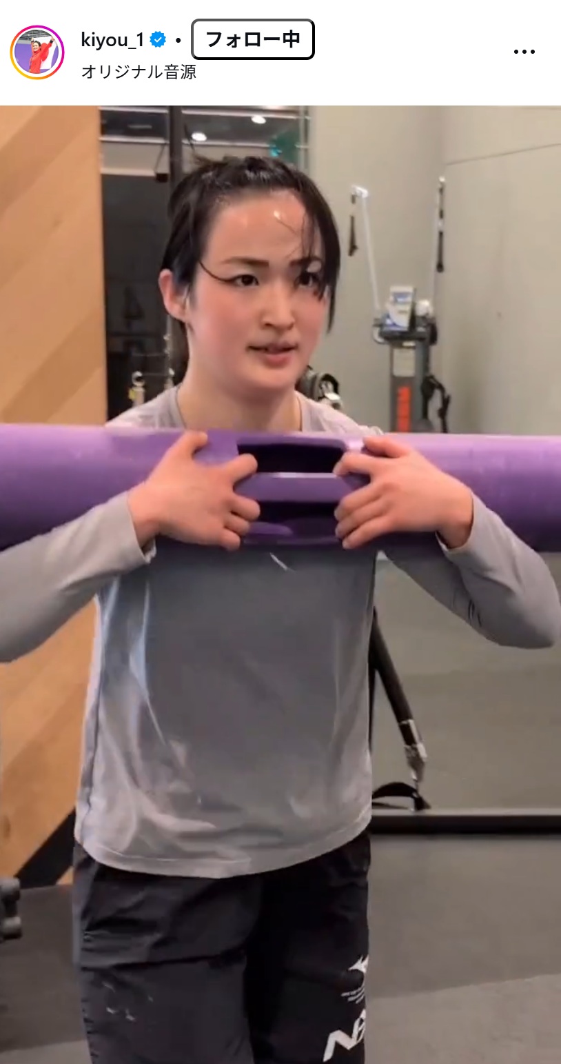 清水希容さんのインスタグラムから