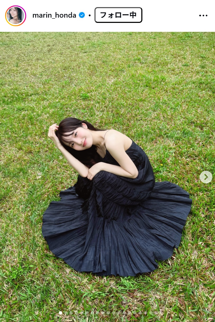 本田真凜さんのインスタグラムから