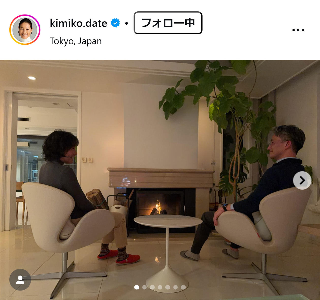 伊達公子さんのインスタグラムから