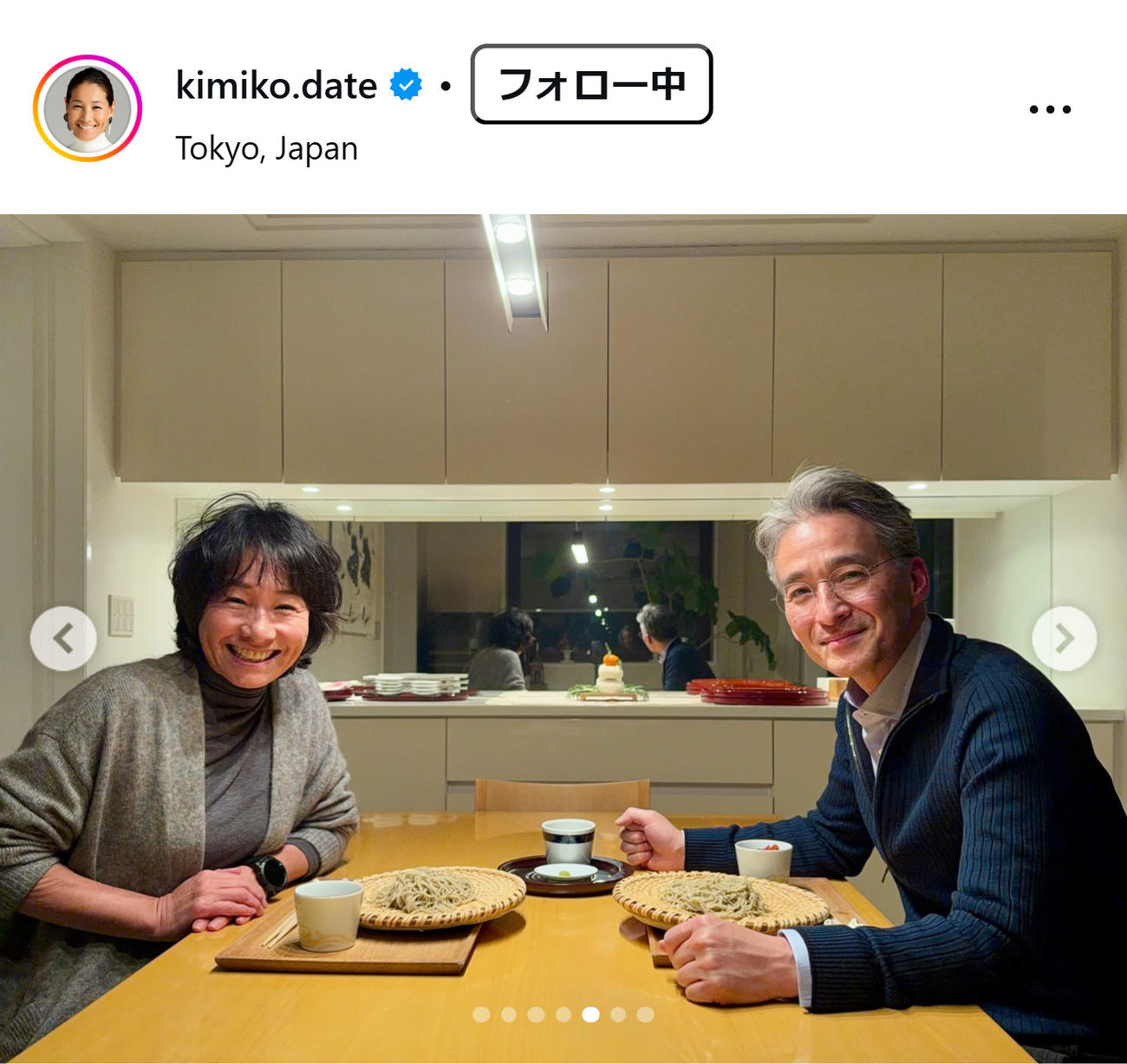 伊達公子さんのインスタグラムから