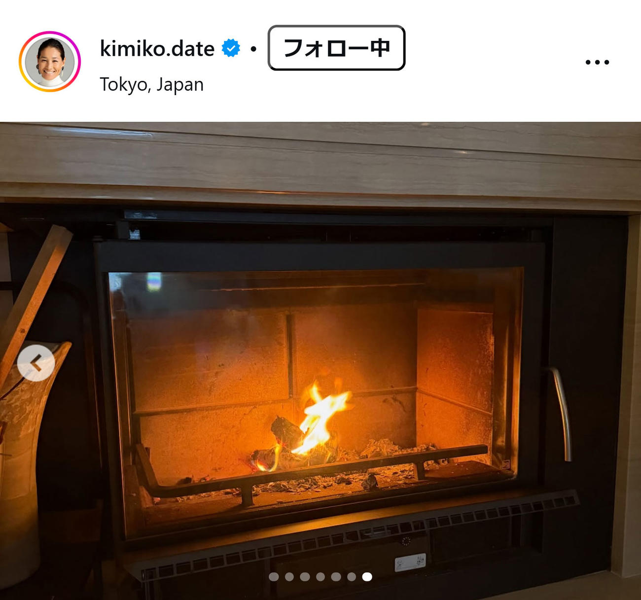 伊達公子さんのインスタグラムから