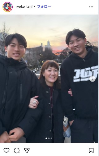 谷亮子さんインスタグラムから
