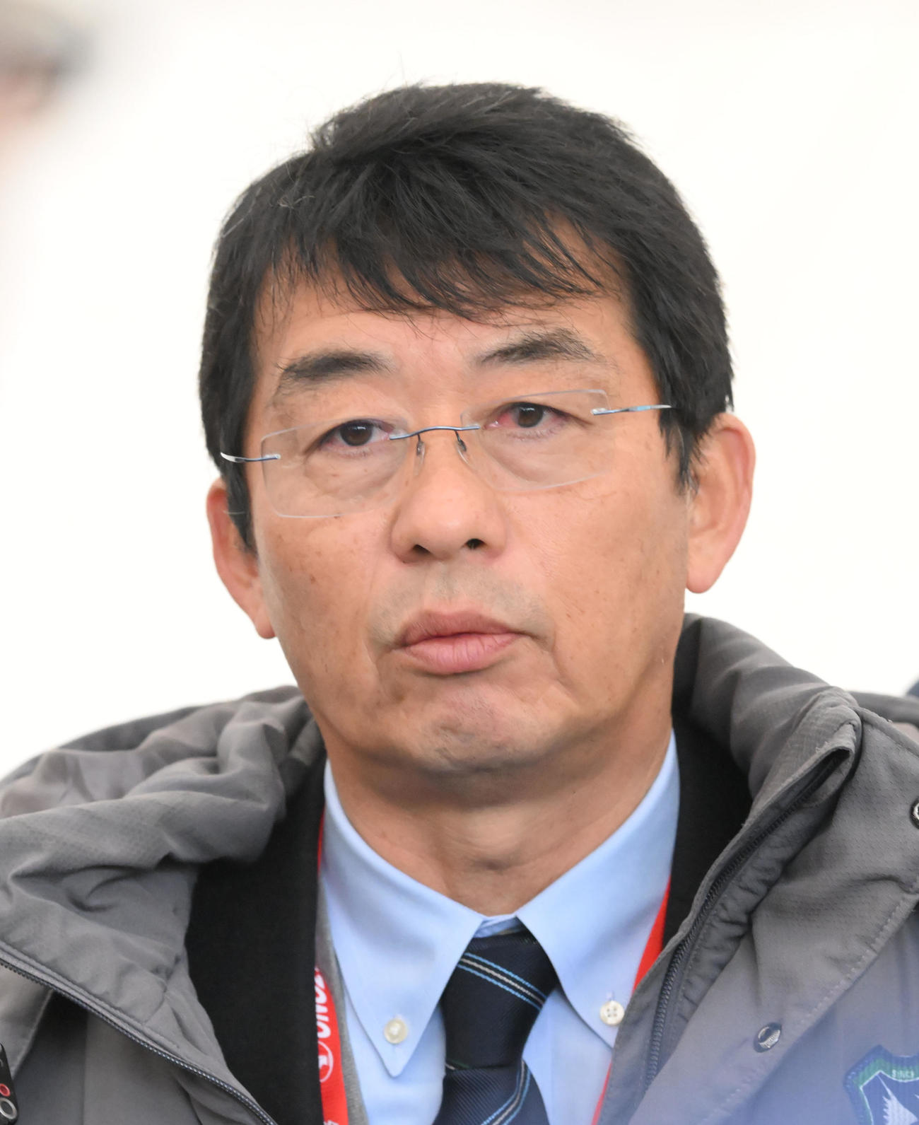 桐蔭学園　藤原監督（撮影・和賀正仁）