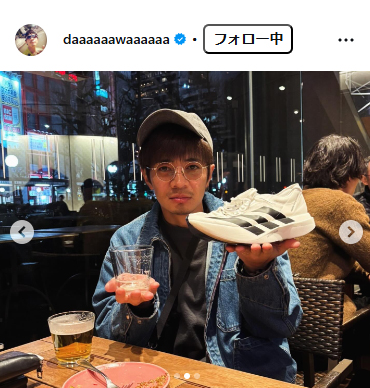 和田正人のインスタグラムから