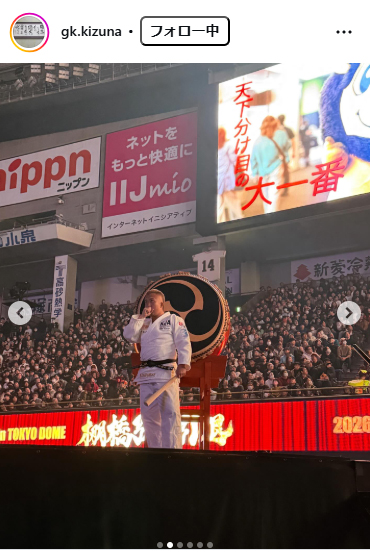 鈴木桂治監督のインスタグラムから