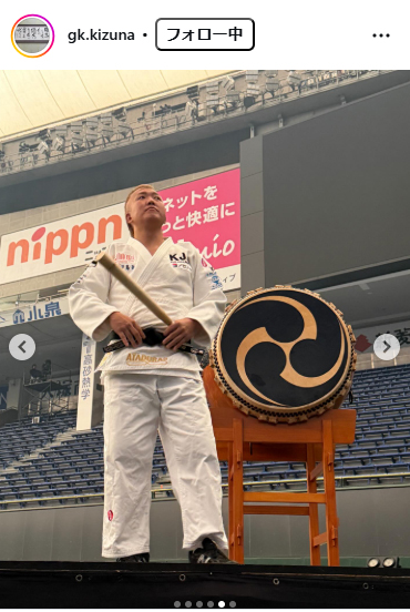 鈴木桂治監督のインスタグラムから