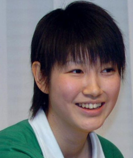 主将を務めた八王子実践高時代の狩野舞子（2006年3月）
