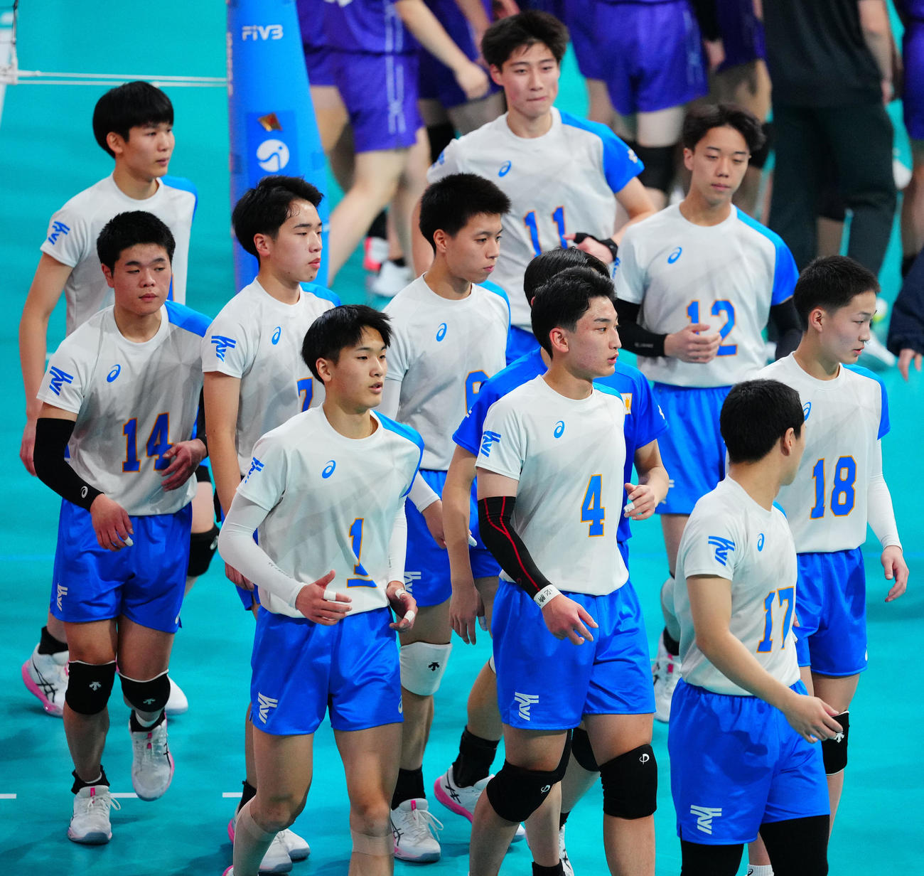 東洋対東海大札幌　東洋に敗れた東海大札幌の選手たち（撮影・垰建太）