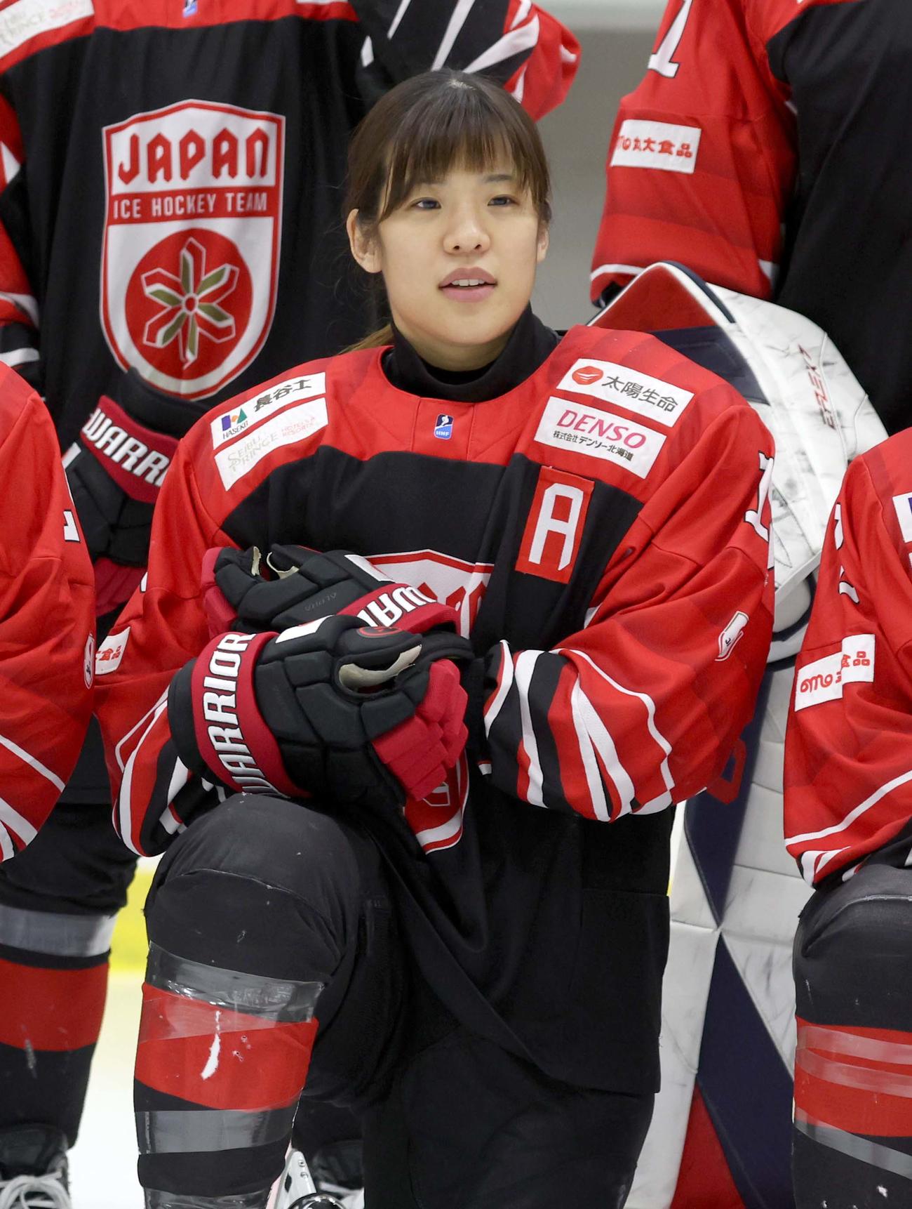 アイスホッケー女子日本代表　浮田留衣