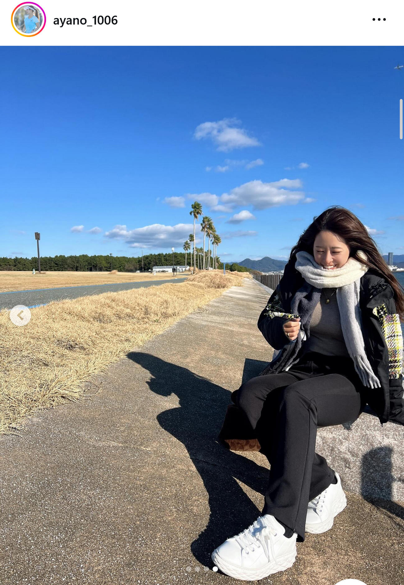 園田彩乃のインスタグラムから