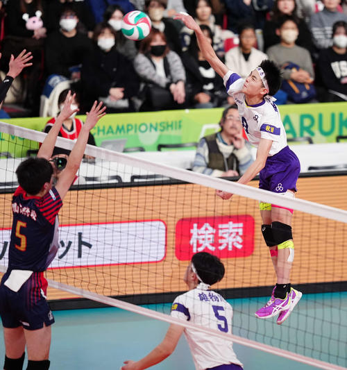 高橋藍さん、岩田怜緯さんも着用‼️東山高校バレーボールユニフォームゲームパンツ 高校バレー】東山、高橋藍擁した20年以来の決勝進出 エース岩田怜緯