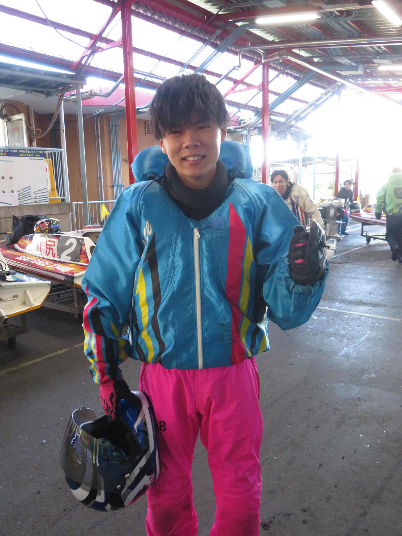 宮崎心之介がボートレーサーを志望する若者へエール