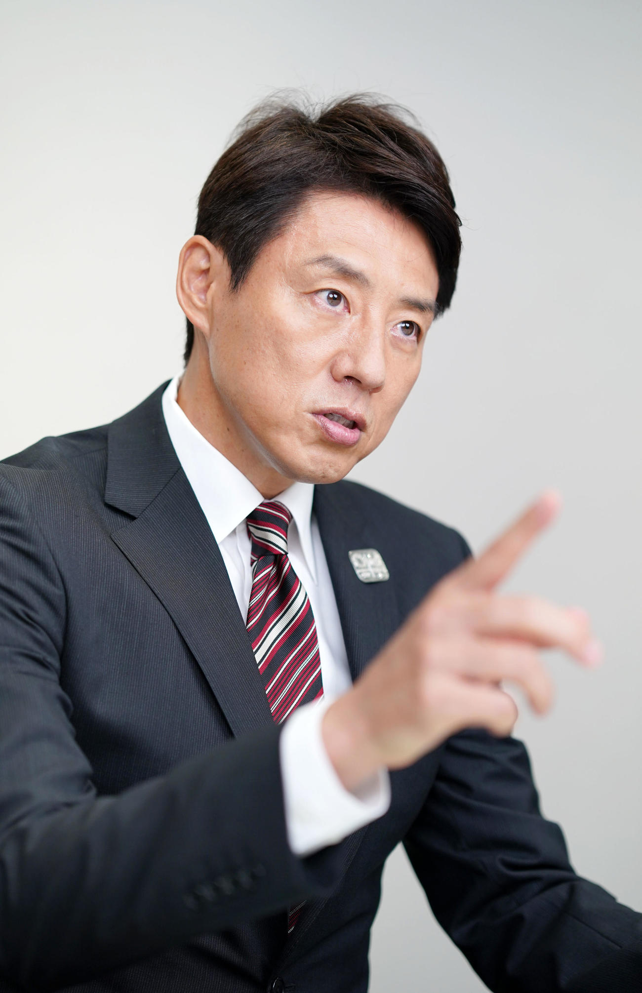 松岡修造＝2021年