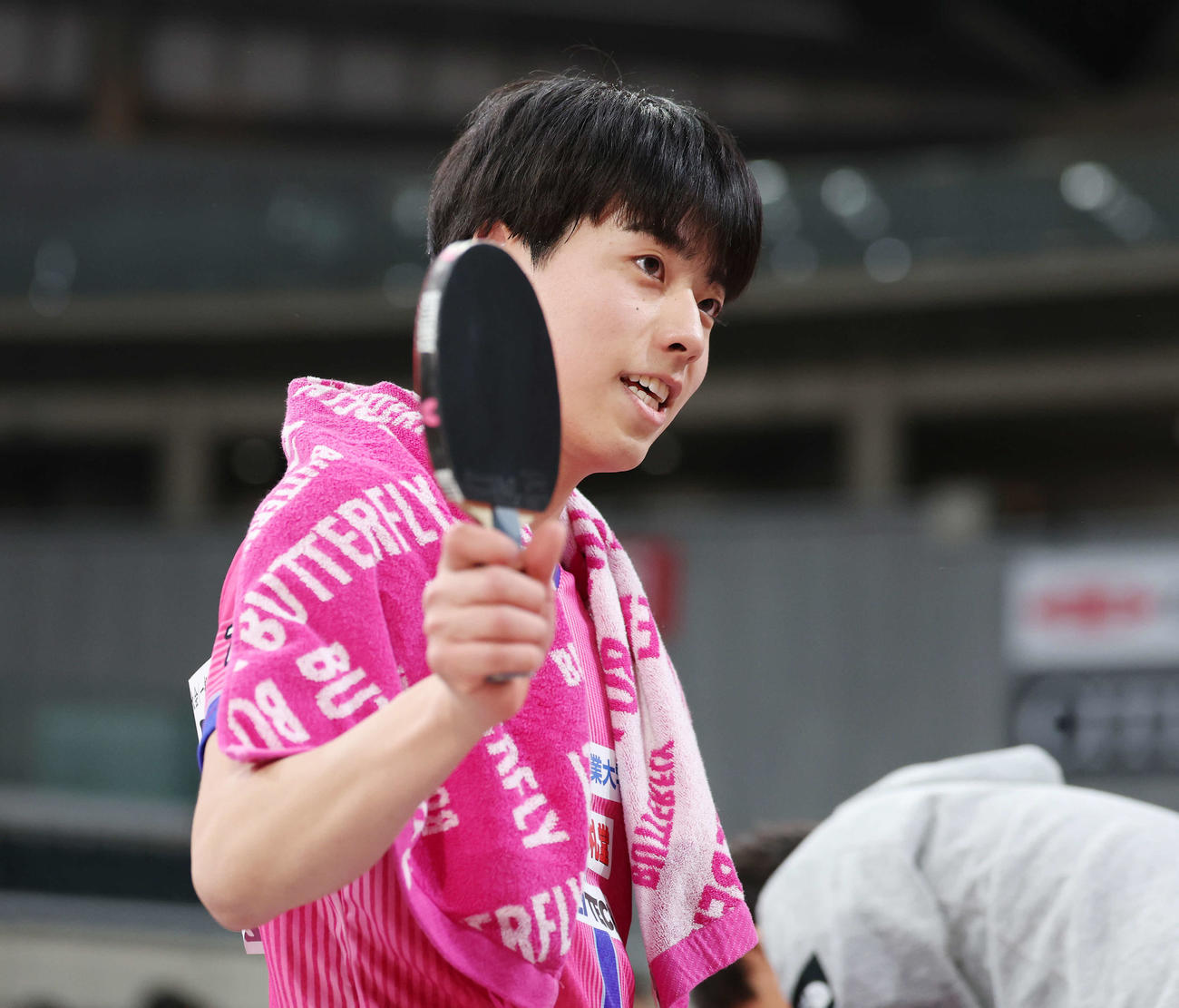 準決勝進出を決めた篠塚（撮影・宮地輝）