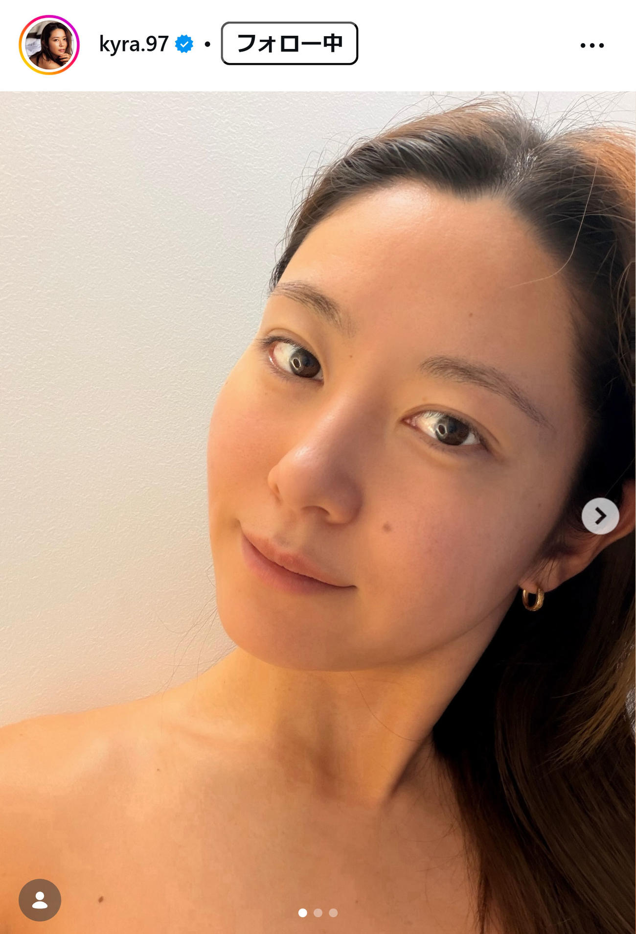 白波瀬海来のインスタグラムから