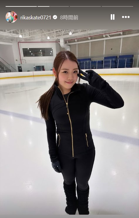 紀平梨花のインスタグラムから