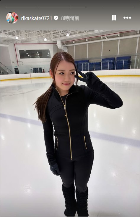 紀平梨花のインスタグラムから