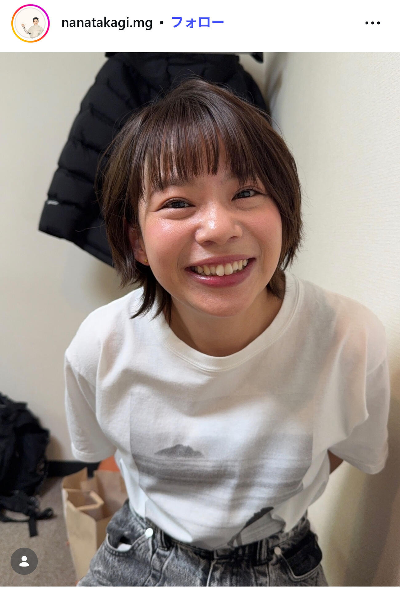 高木菜那さんのマネジャーのインスタグラムから