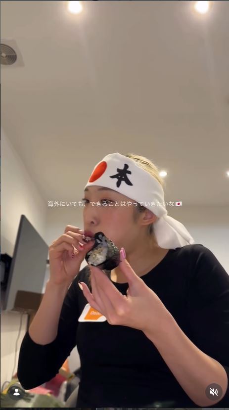 森ひかる選手のインスタグラムから