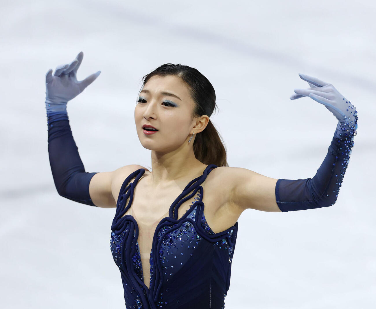 坂本花織（2026年2月6日撮影）