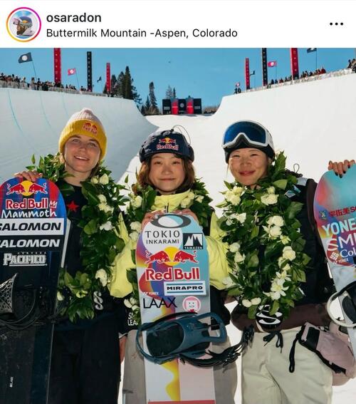 スノボ】16歳清水さら、スノーリーグ初Vに笑顔「楽しかった」五輪では