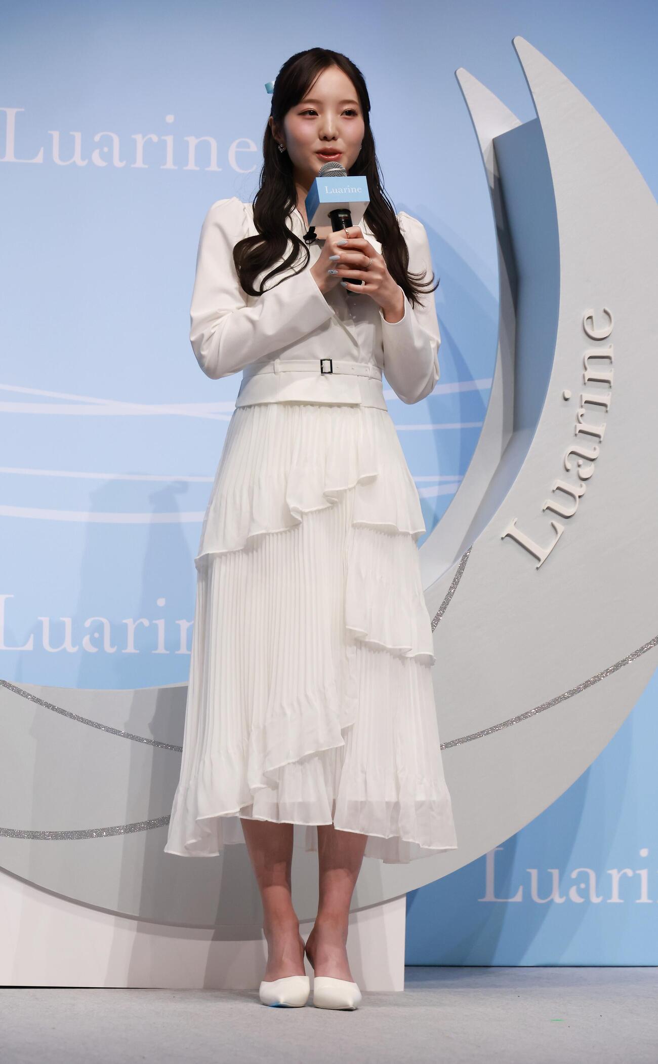 初プロデュースコスメ発表会を行った本田真凜（撮影・中島郁夫）