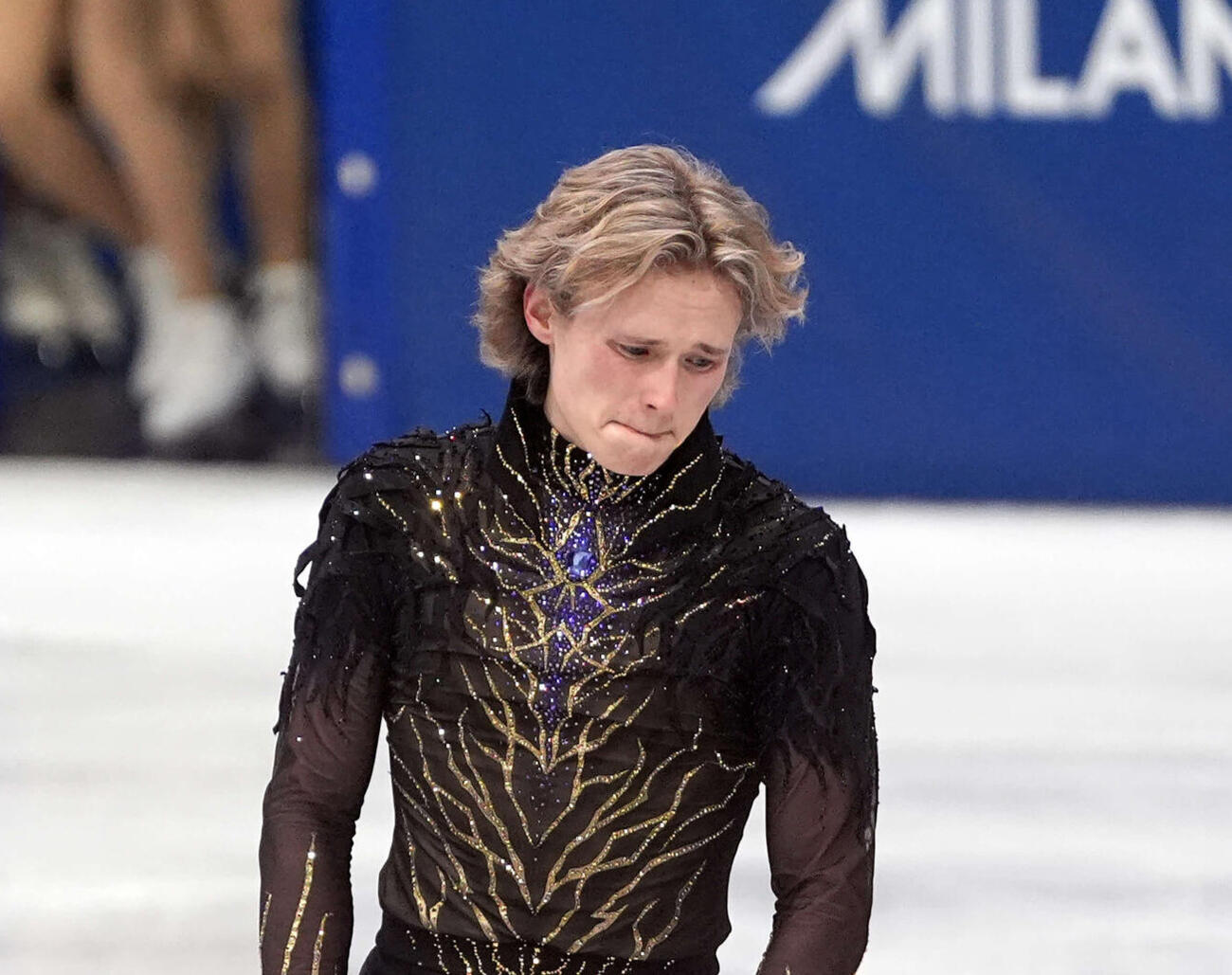 ミラノ五輪フィギュア男子シングルで8位に終わったイリア・マリニン