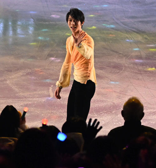 羽生結弦さん、充電後8カ月ぶり演技「絆を感じられるような」東日本