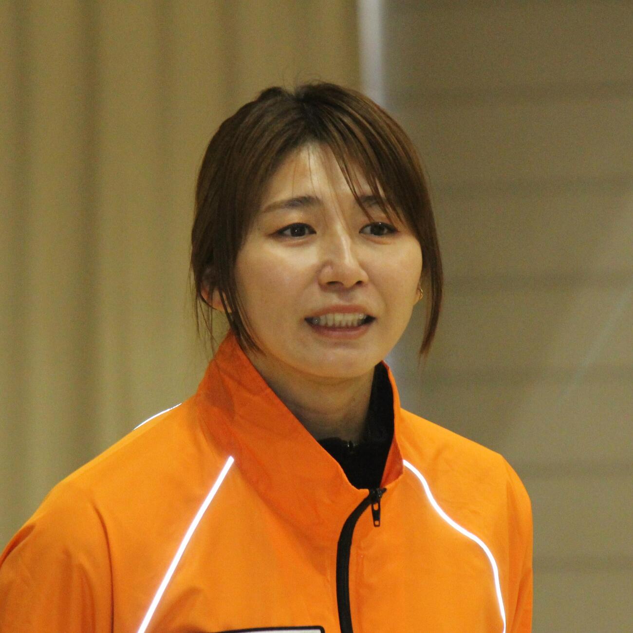 イベントに出席した大友愛さん（撮影・勝部晃多）