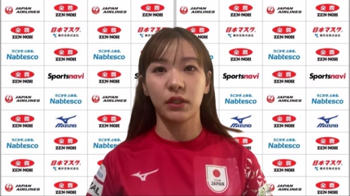世界選手権への意気込みを語るカーリング女子日本代表ロコ・ソラーレの吉田知