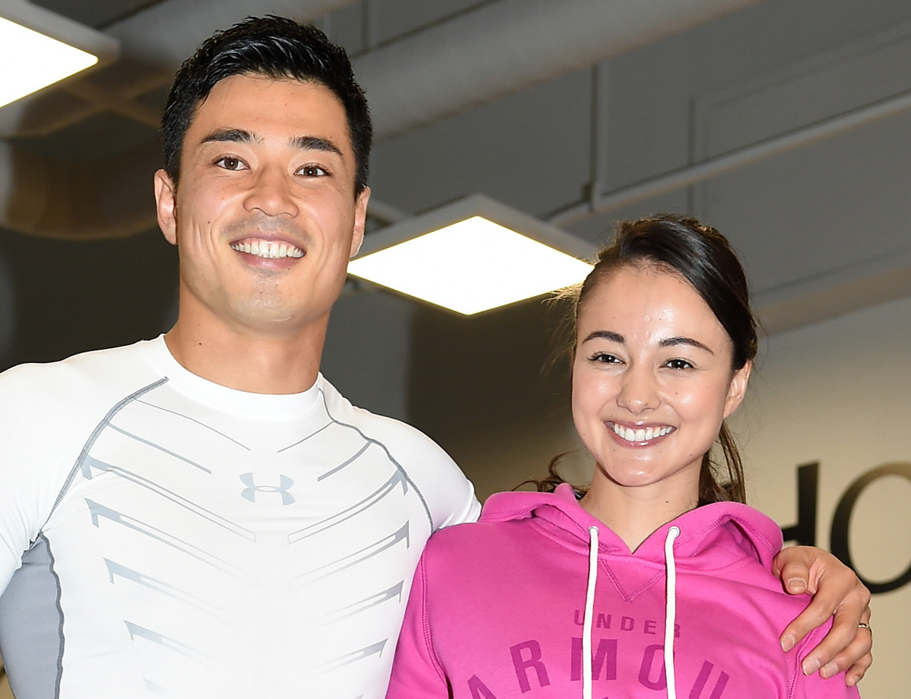 山田とローラ夫人（2015年10月28日）