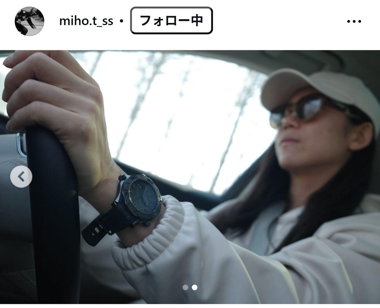 高木美帆のインスタグラムから