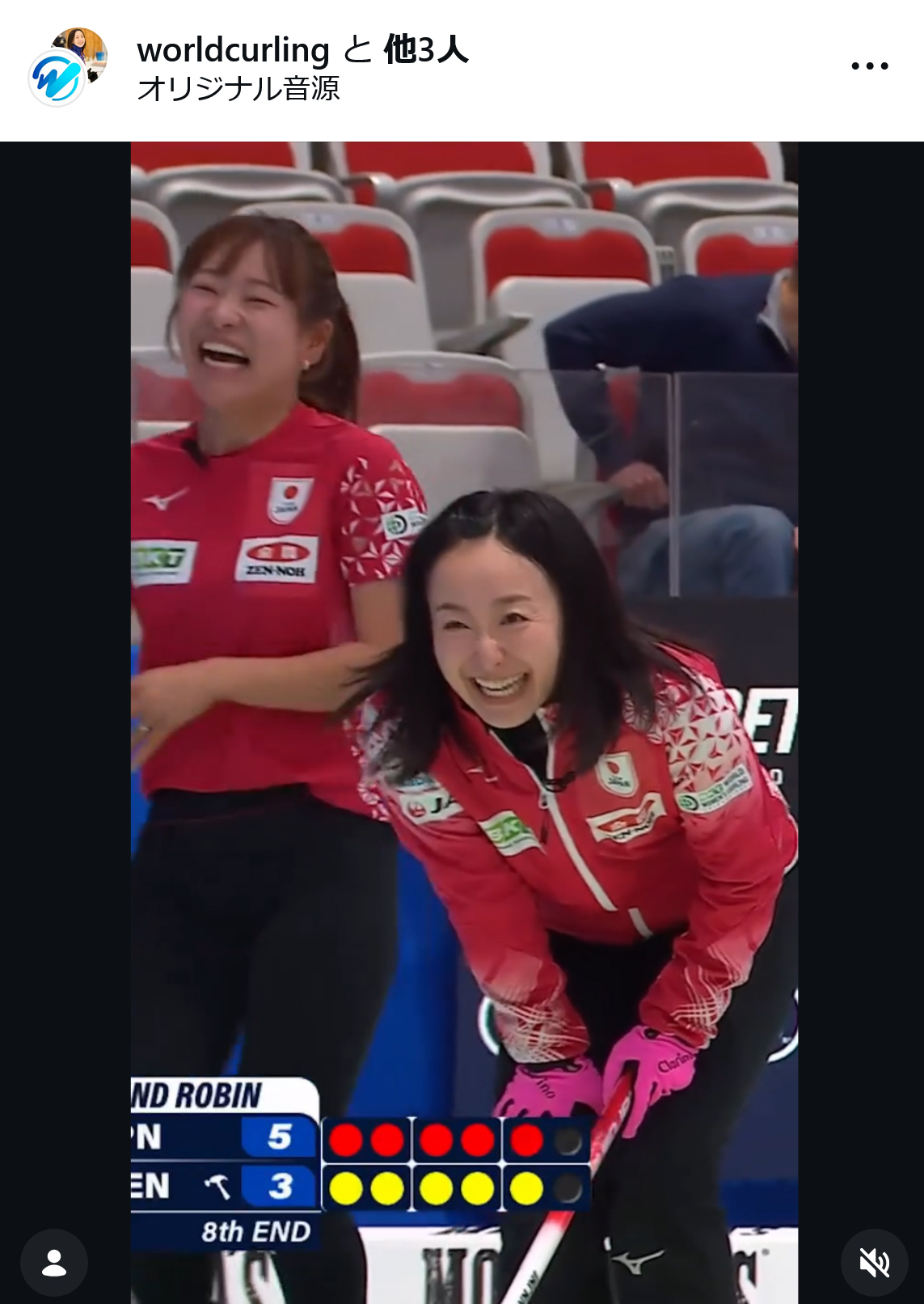 worldcurlingのインスタグラムから