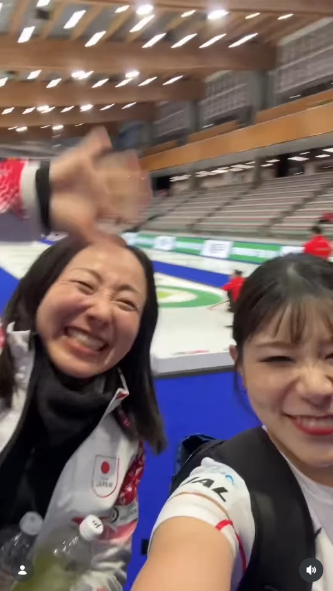ワールド・カーリングのインスタグラムから