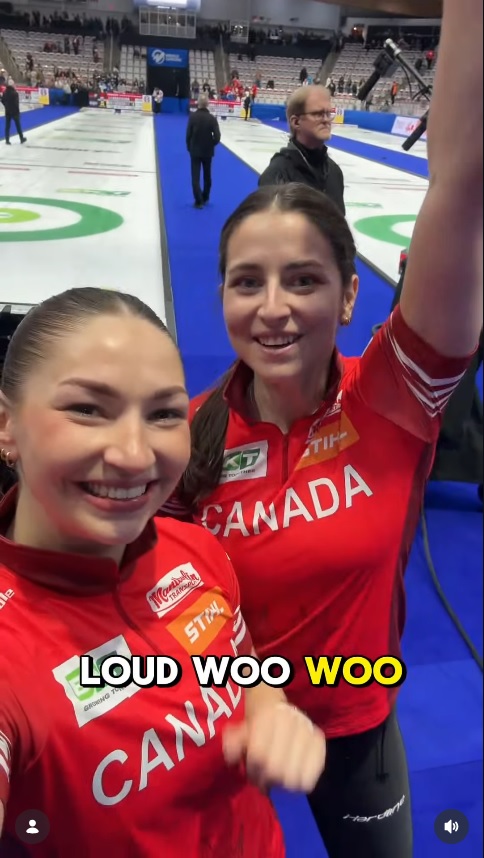 ワールド・カーリングのインスタグラムから