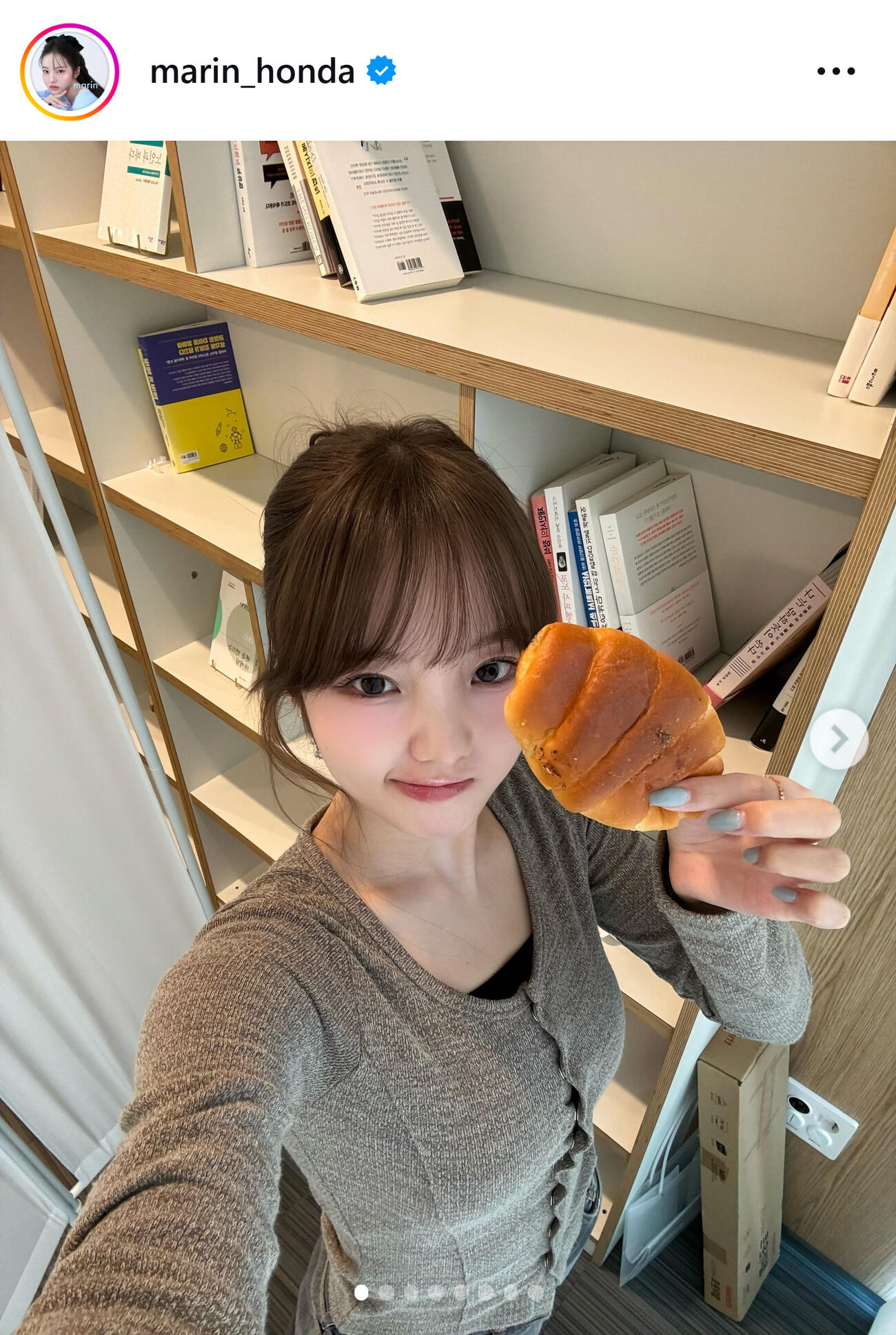 本田真凜さんのインスタグラムから