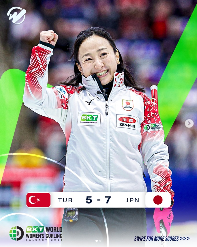 WORLD CURLINGのインスタグラムから