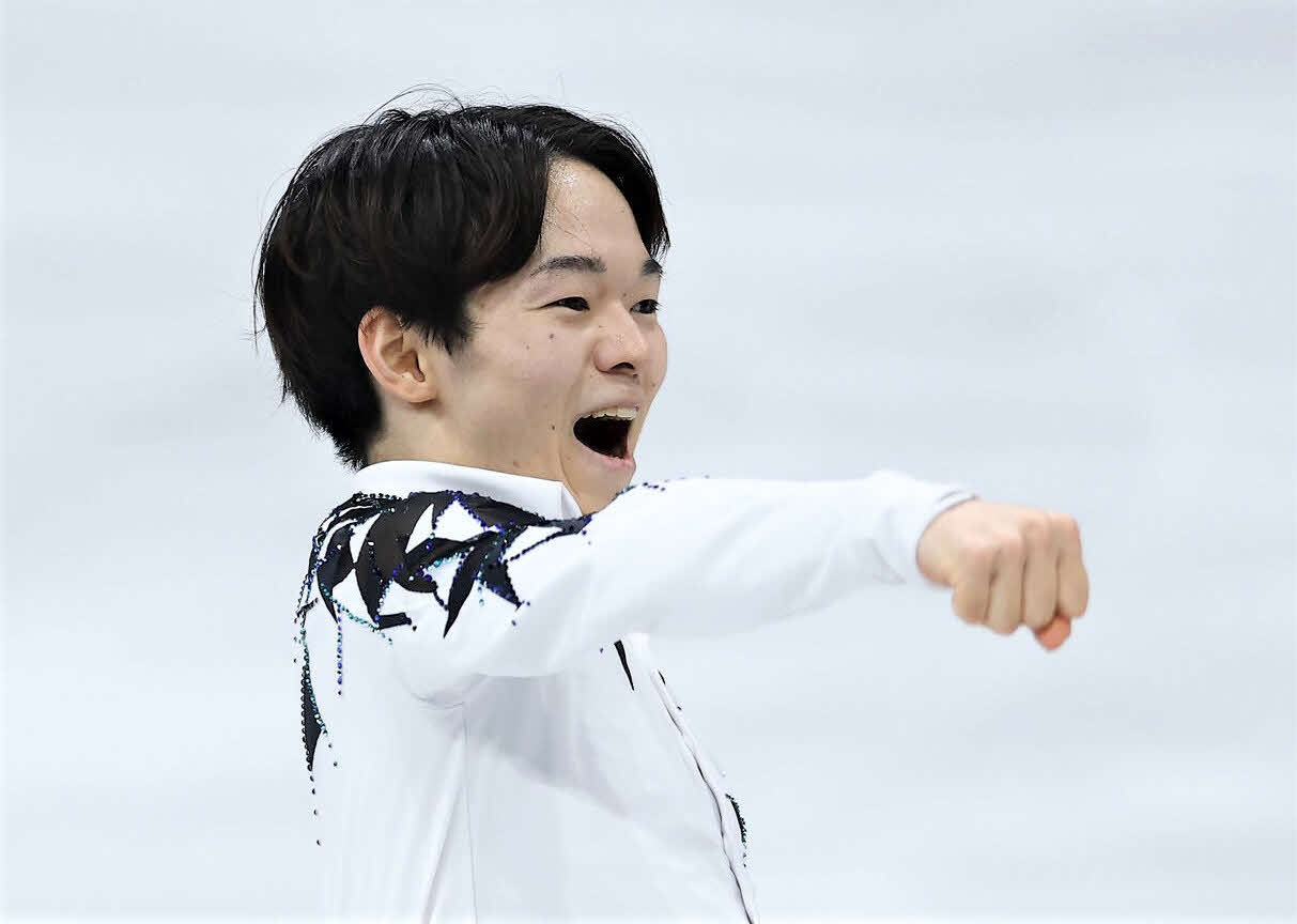 フィギュアスケート男子の鍵山（2026年2月撮影）