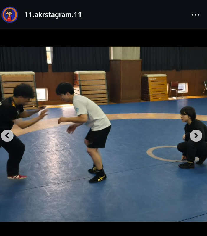 藤波の冬の思い出の投稿（本人のインスタグラム）