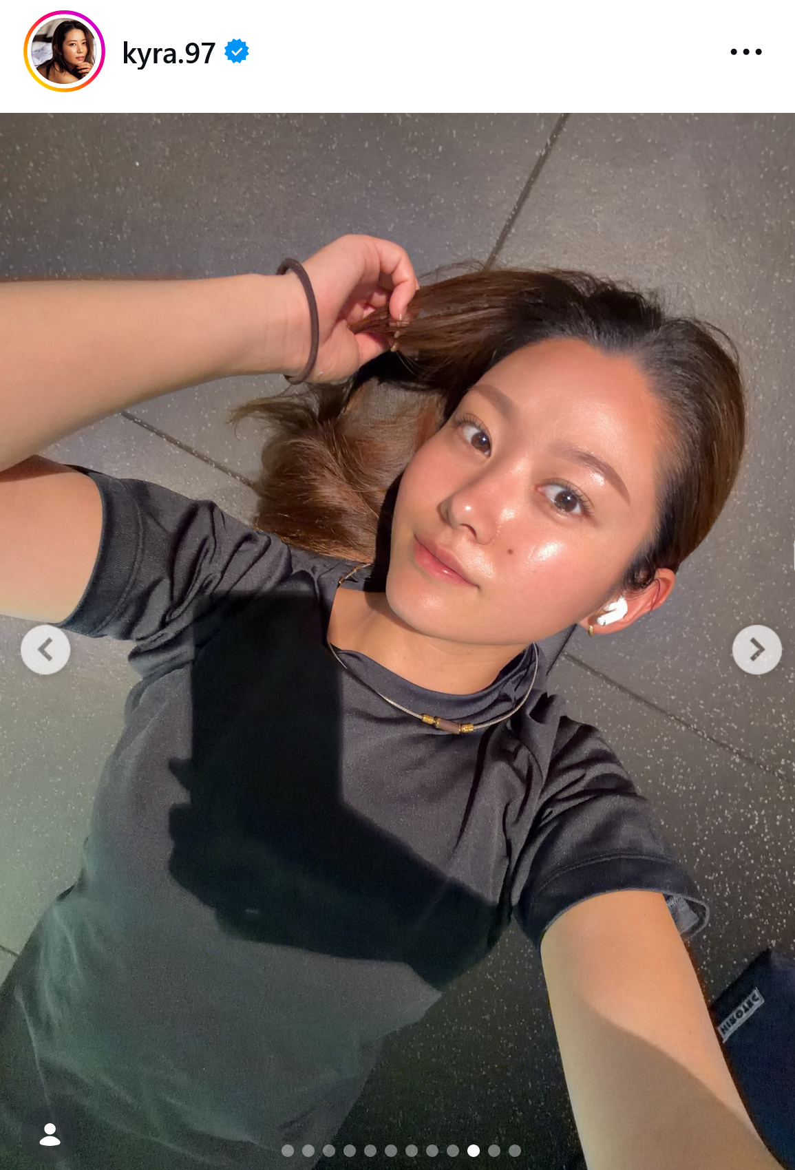 白波瀬海来のインスタグラムから