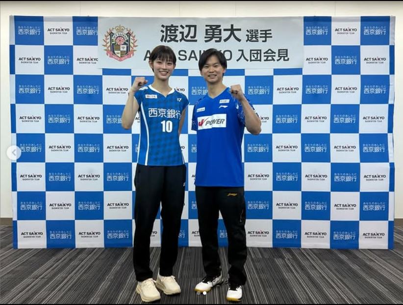 渡辺勇大選手のインスタグラムから